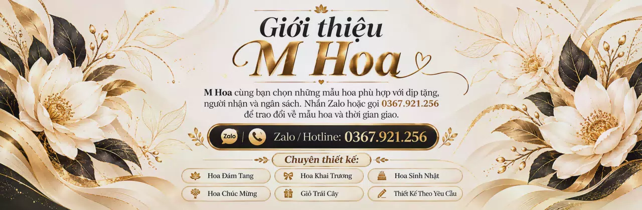 Ảnh bìa Shop hoa tươi Xã Hiệp Phước Hồ Chí Minh - Một món hoa, nhiều điều muốn nói